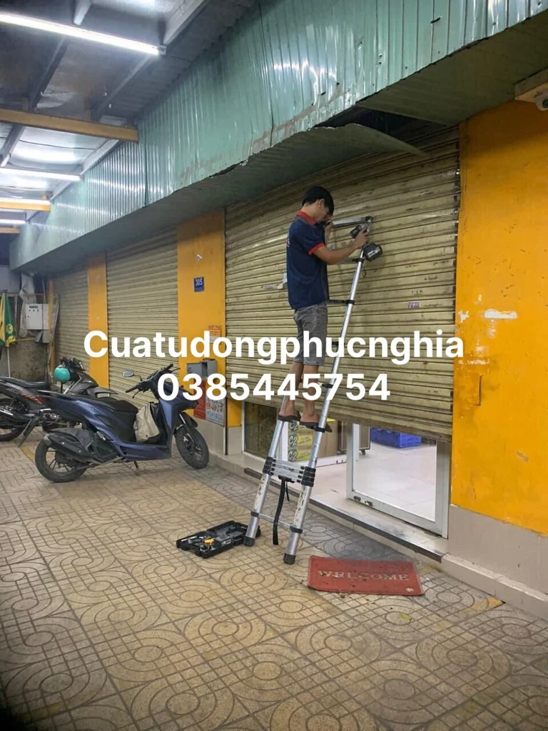 sửa cửa cuốn không mở được biên hoà