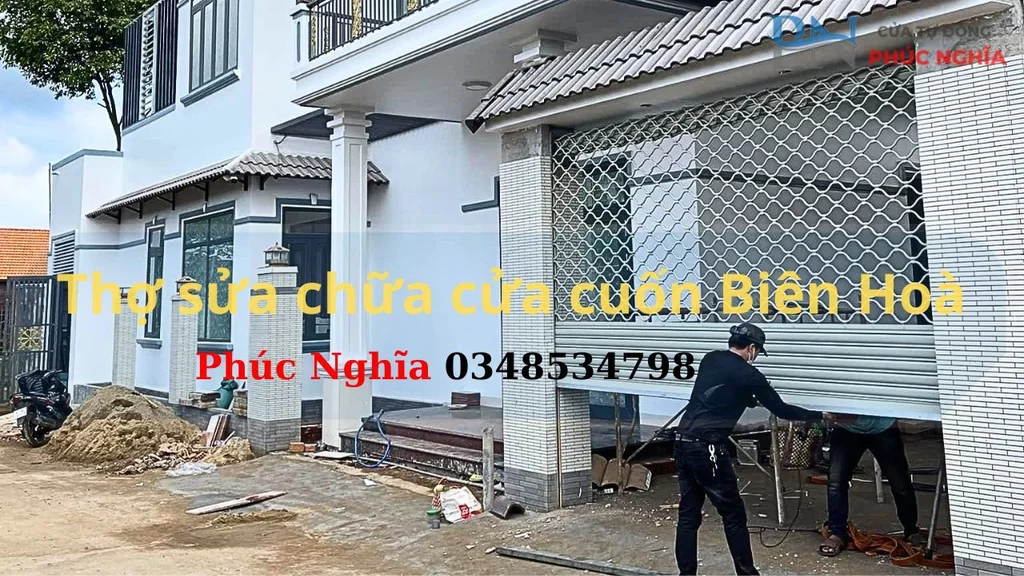 Sửa cửa cuốn Trảng Dài - Biên Hoà - Đồng Nai