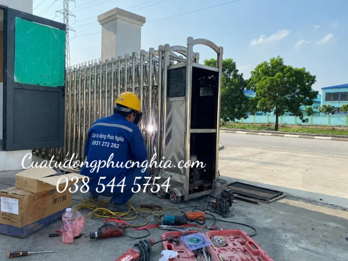 Sửa Chữa Cổng Xếp Tại Đồng Nai Uy Tín, Giá Tốt, Có Mặt Nhanh 24/7 – Cửa Tự Động Phúc Nghĩa