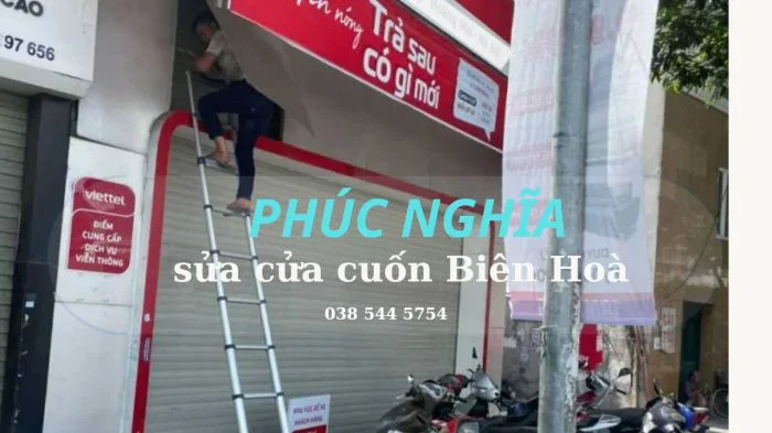 Sửa cửa cuốn phường Long Bình - Biên Hoà - thợ đến nhanh- giá rẻ